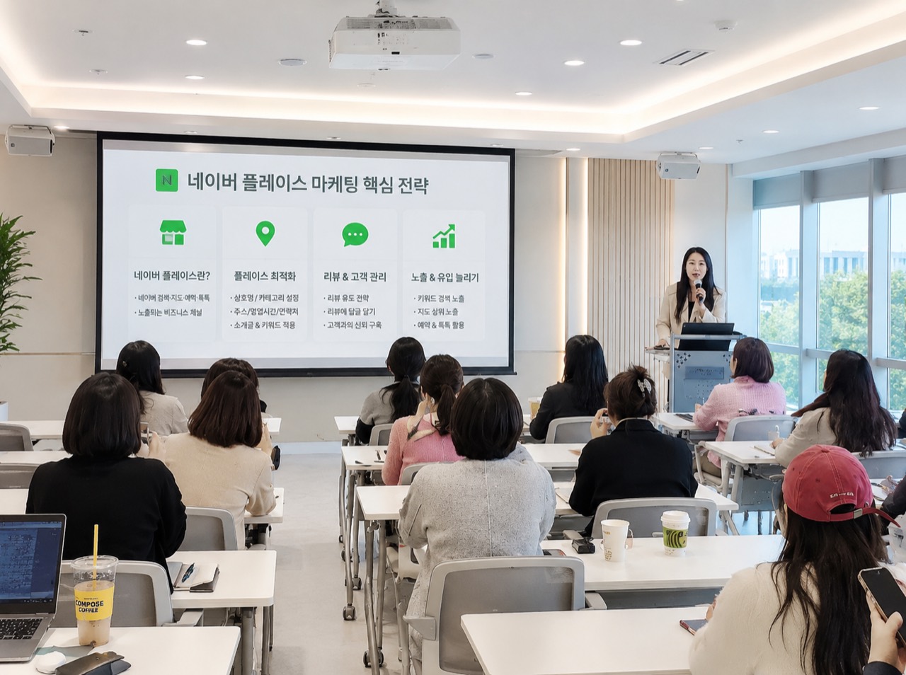 김지혜 네이버플레이스 강사 강의 사진