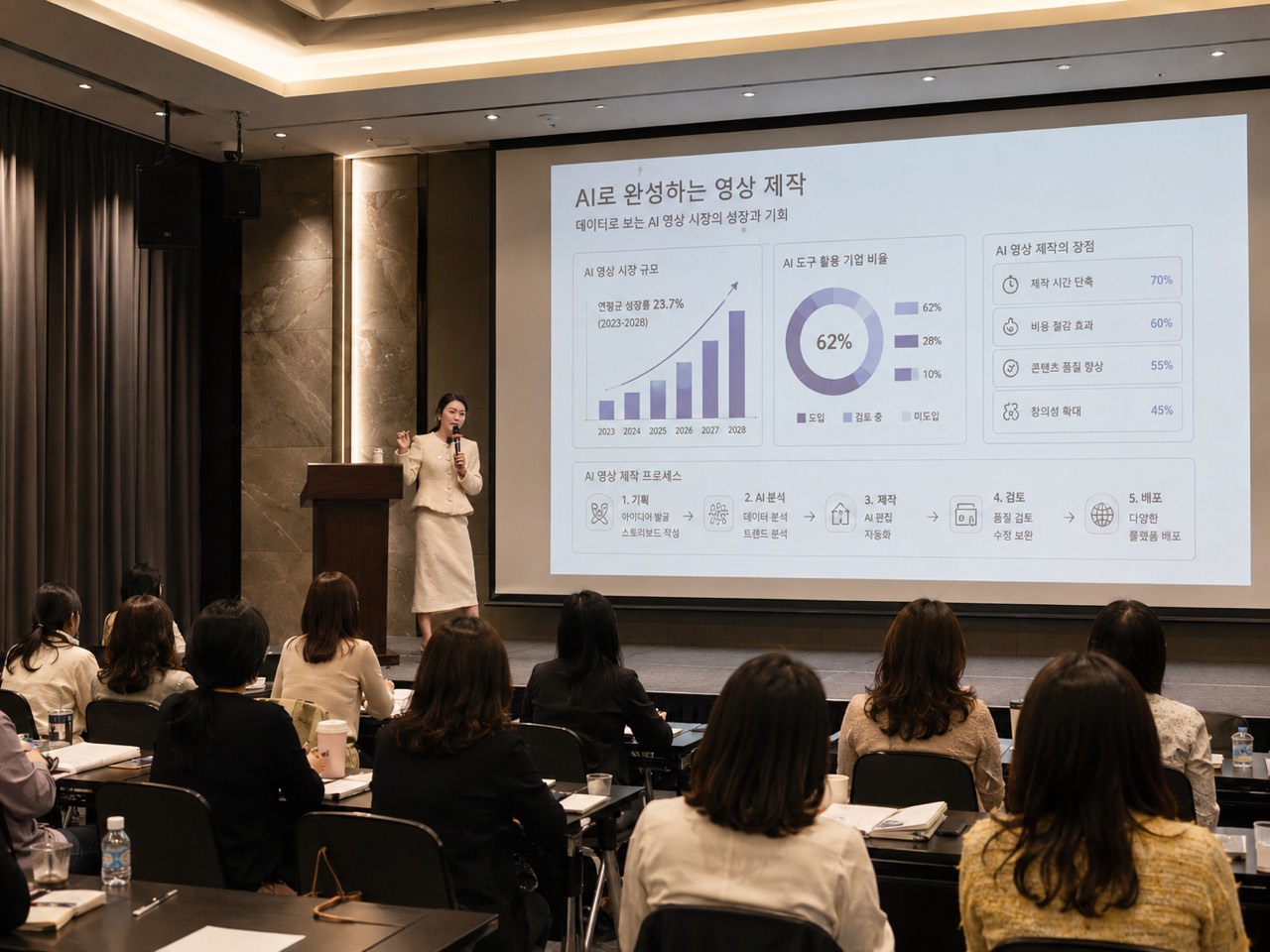 우성혜 AI 강사 강의 사진